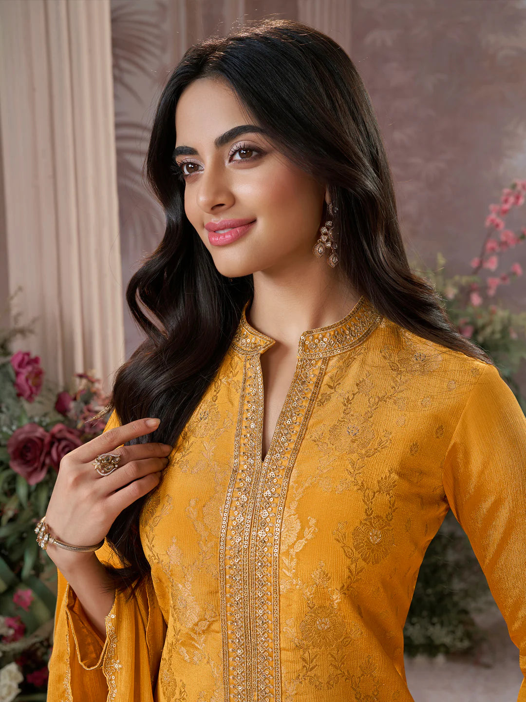 Vani Palazzo Suit - Roop Darshan