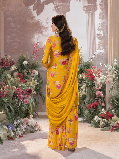 Rehana Palazzo Suit - Roop Darshan