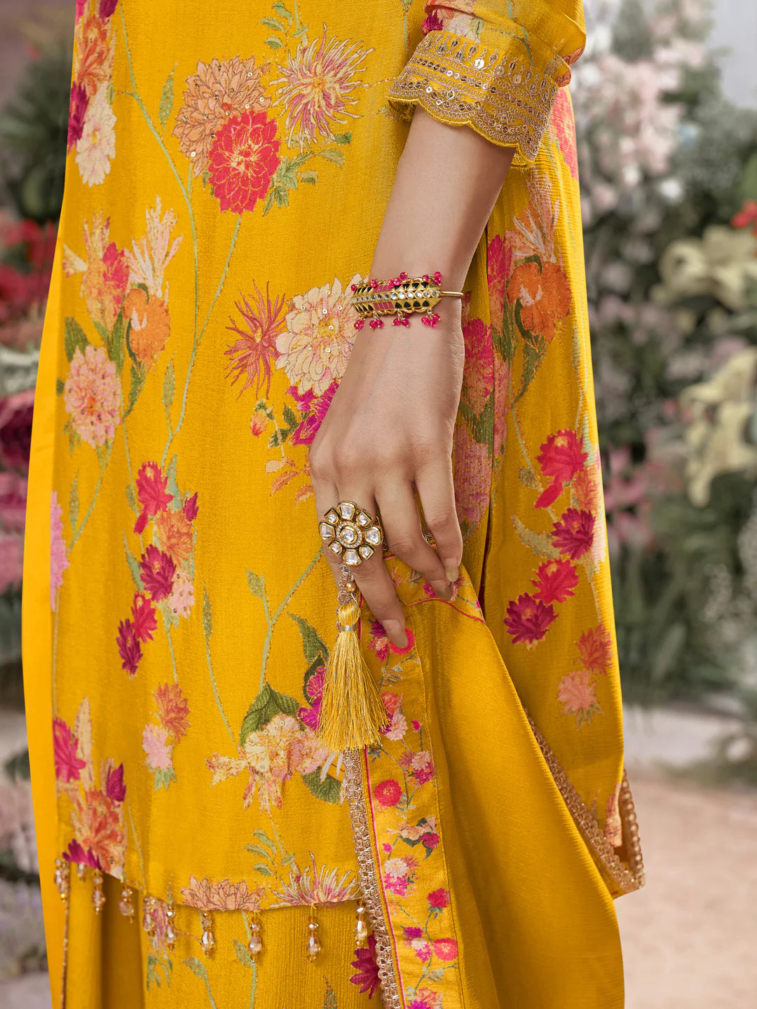 Rehana Palazzo Suit - Roop Darshan