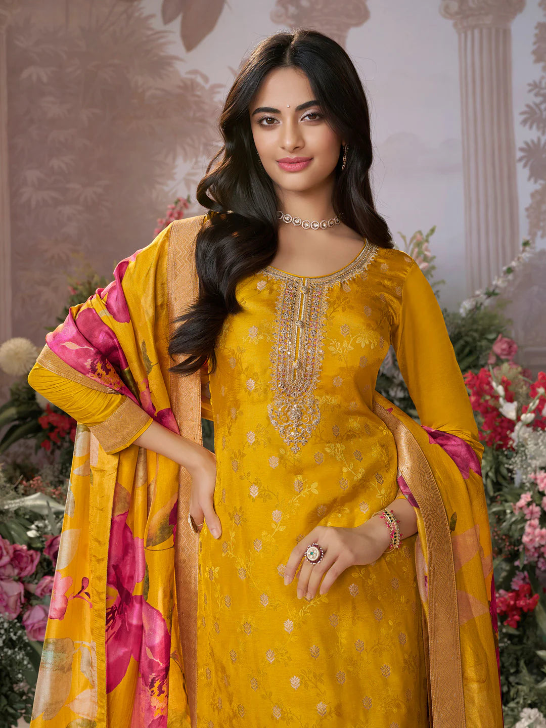 Nazia Palazzo Suit - Roop Darshan