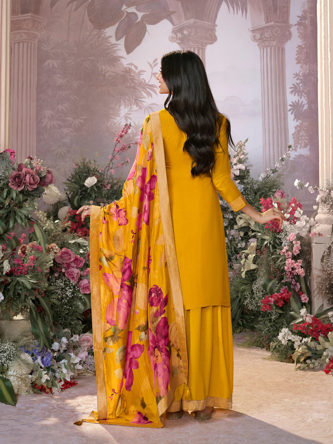 Nazia Palazzo Suit - Roop Darshan