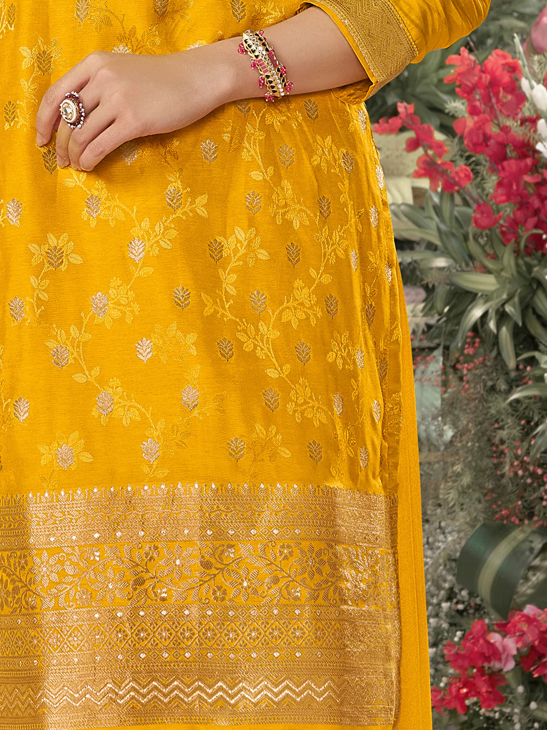 Nazia Palazzo Suit - Roop Darshan
