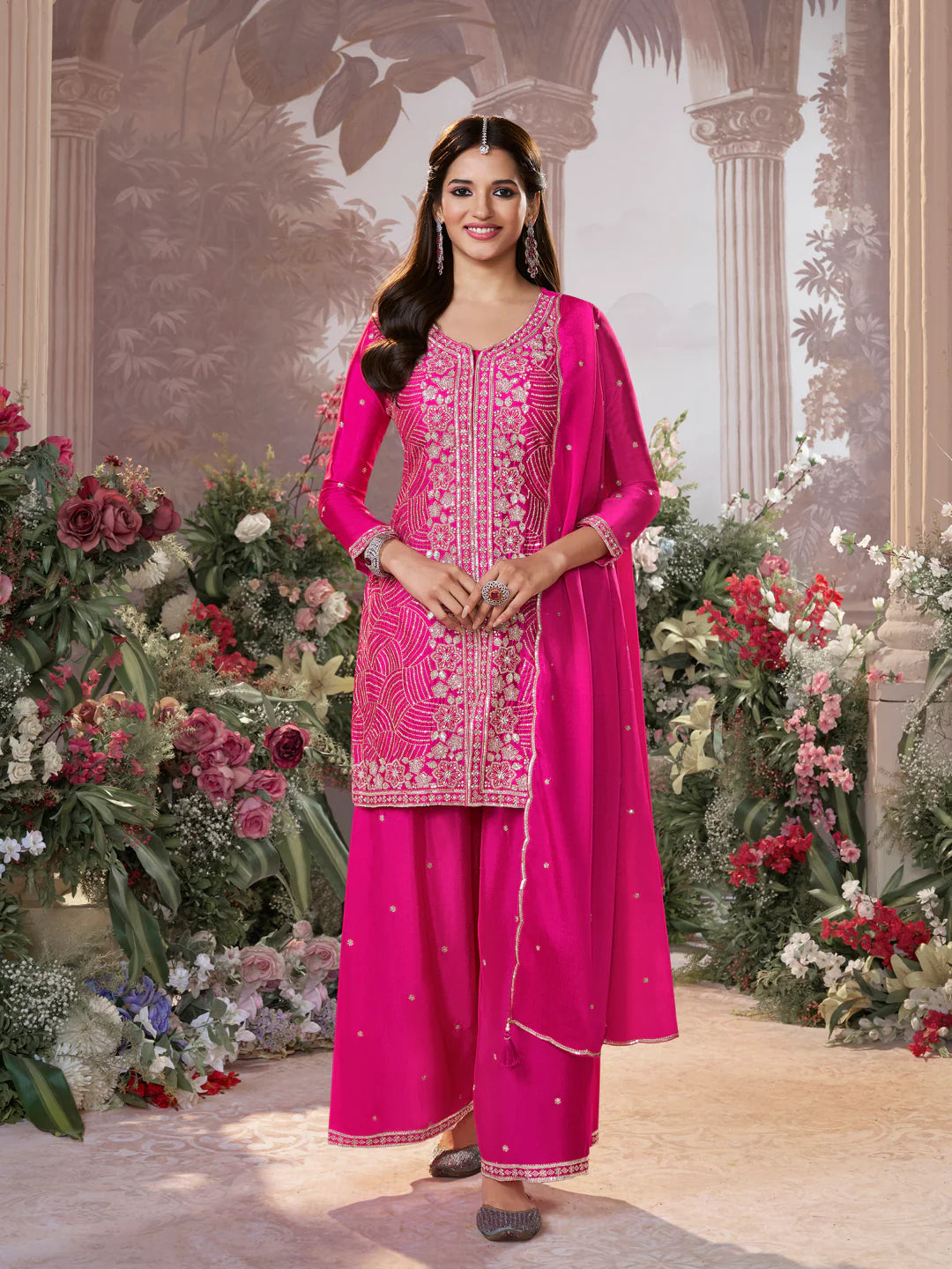 Fiza Palazzo Suit - Roop Darshan