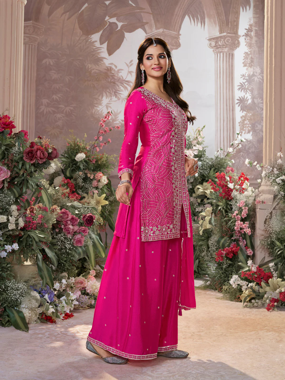 Fiza Palazzo Suit - Roop Darshan