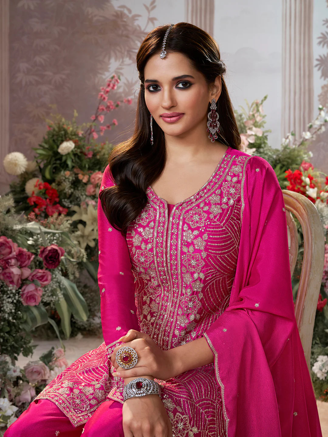 Fiza Palazzo Suit - Roop Darshan