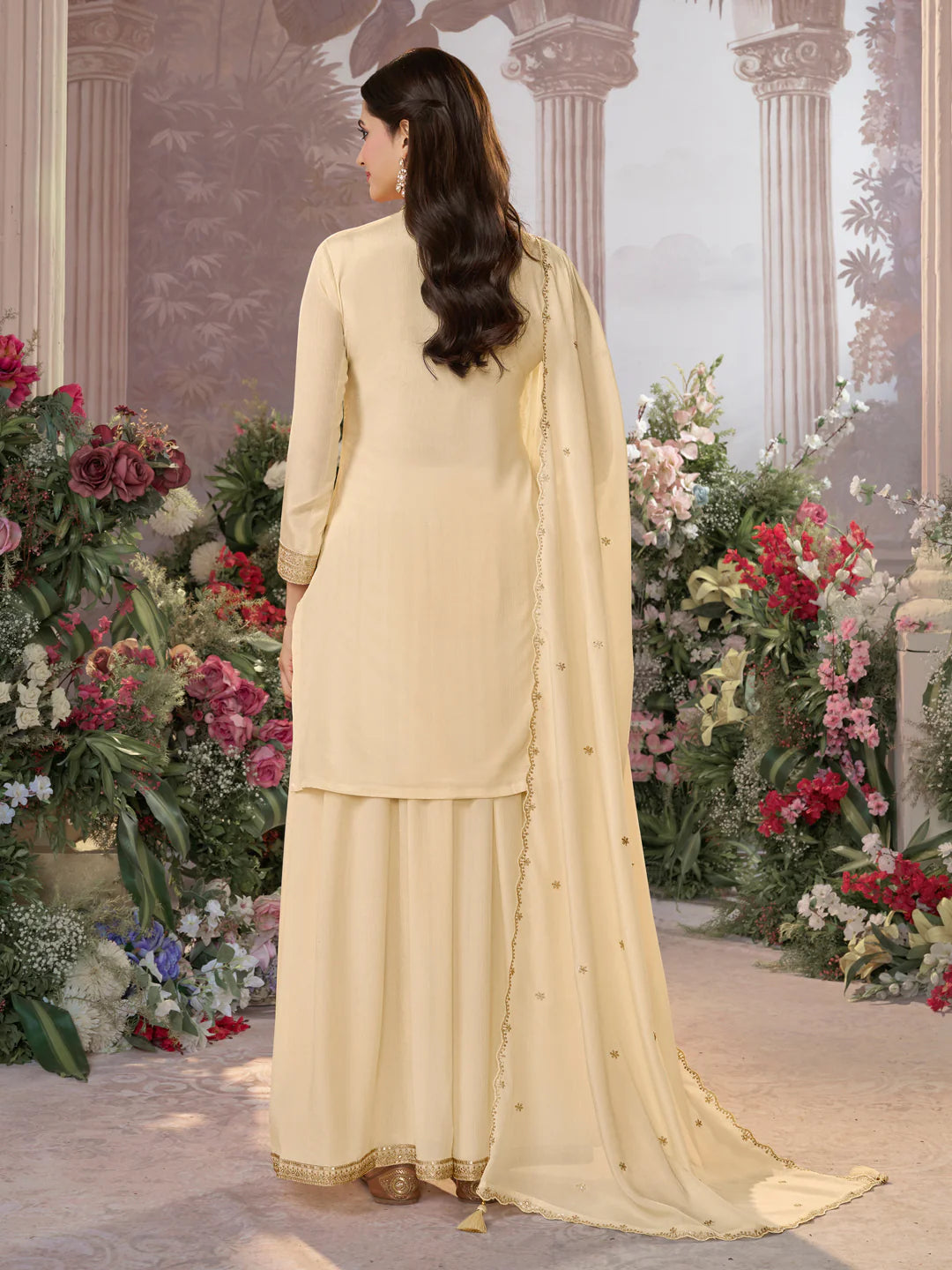 Kriti Palazzo Suit - Roop Darshan