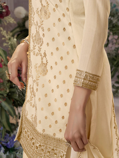 Keya Palazzo Suit - Roop Darshan
