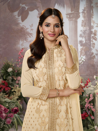 Keya Palazzo Suit - Roop Darshan