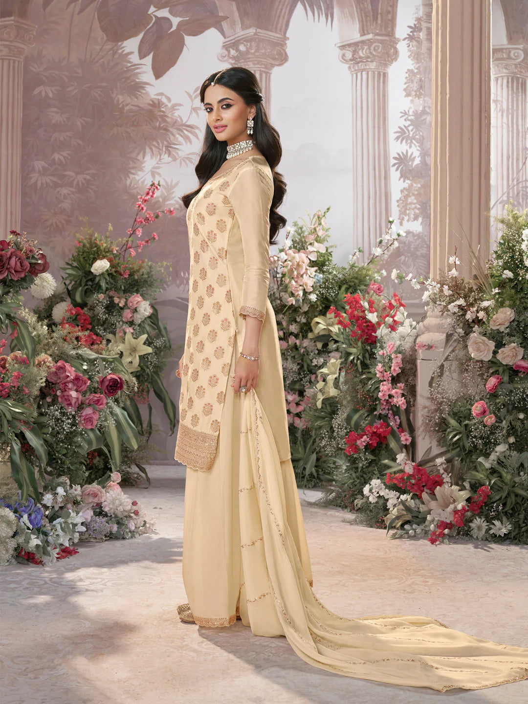 Esha Palazzo Suit - Roop Darshan