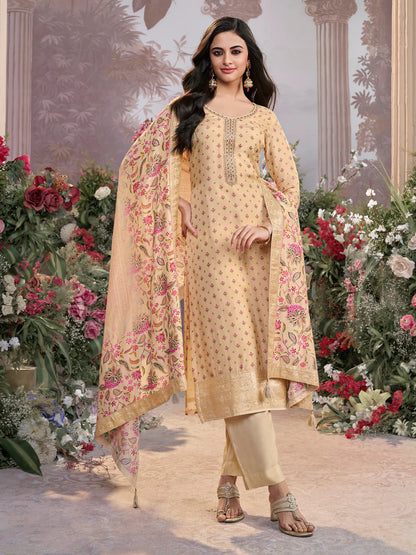 Amaira Straight Suit - Roop Darshan