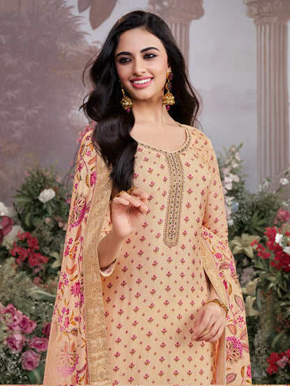 Amaira Straight Suit - Roop Darshan