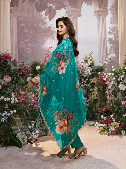 Heena Flair Suit - Roop Darshan