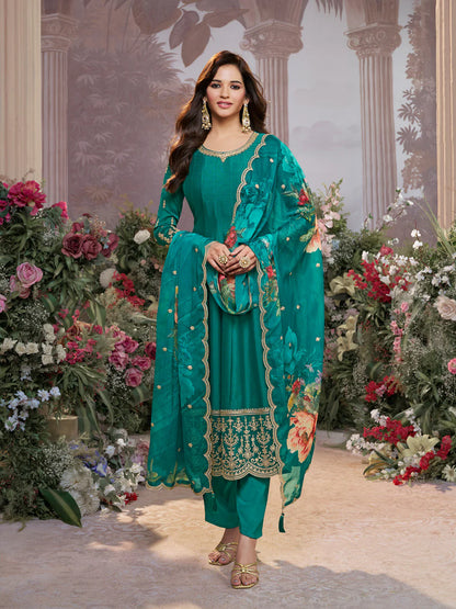 Heena Flair Suit - Roop Darshan
