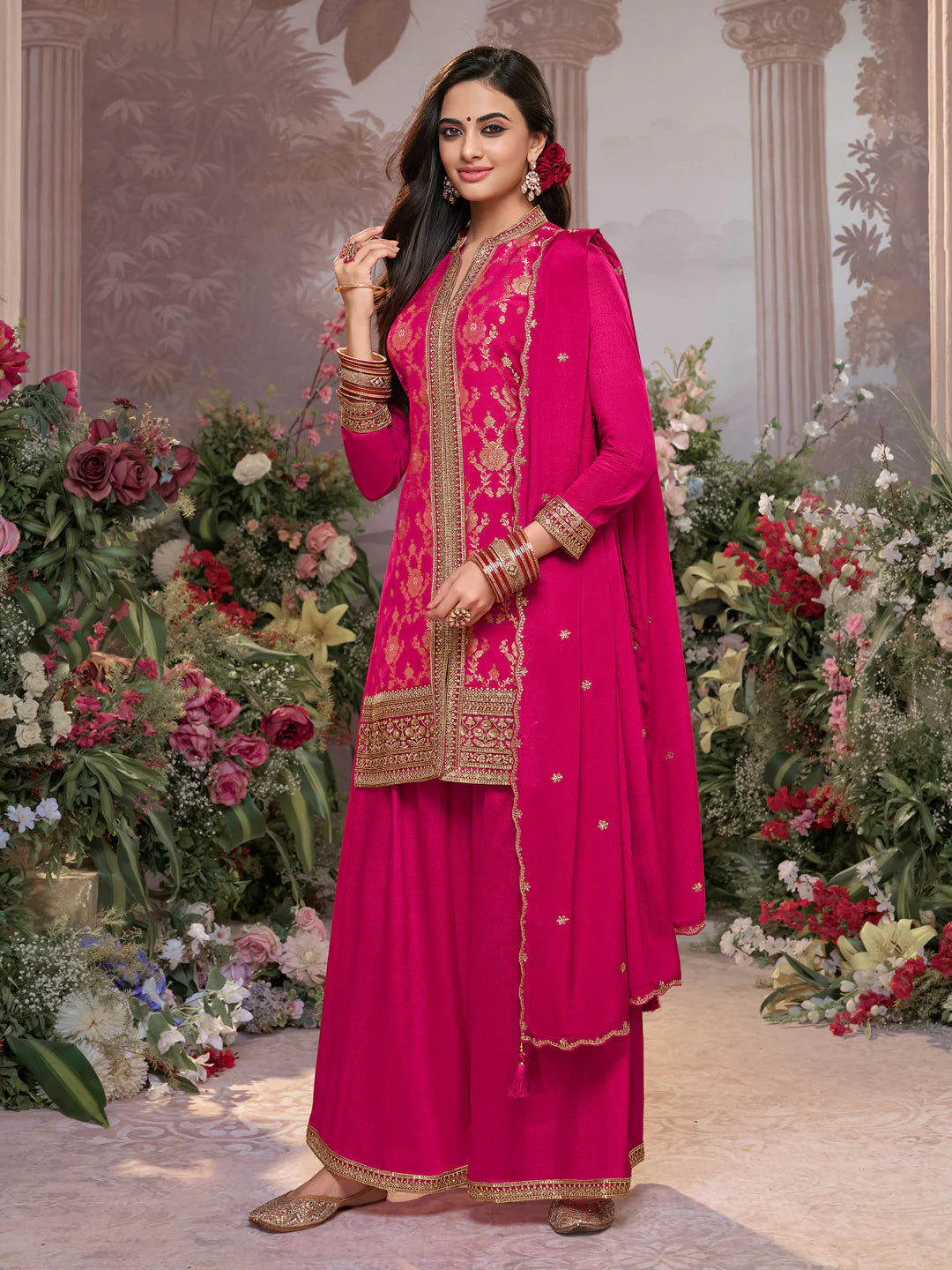 Vani Palazzo Suit - Roop Darshan