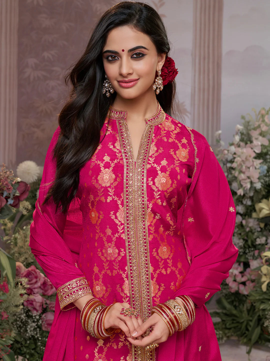Vani Palazzo Suit - Roop Darshan
