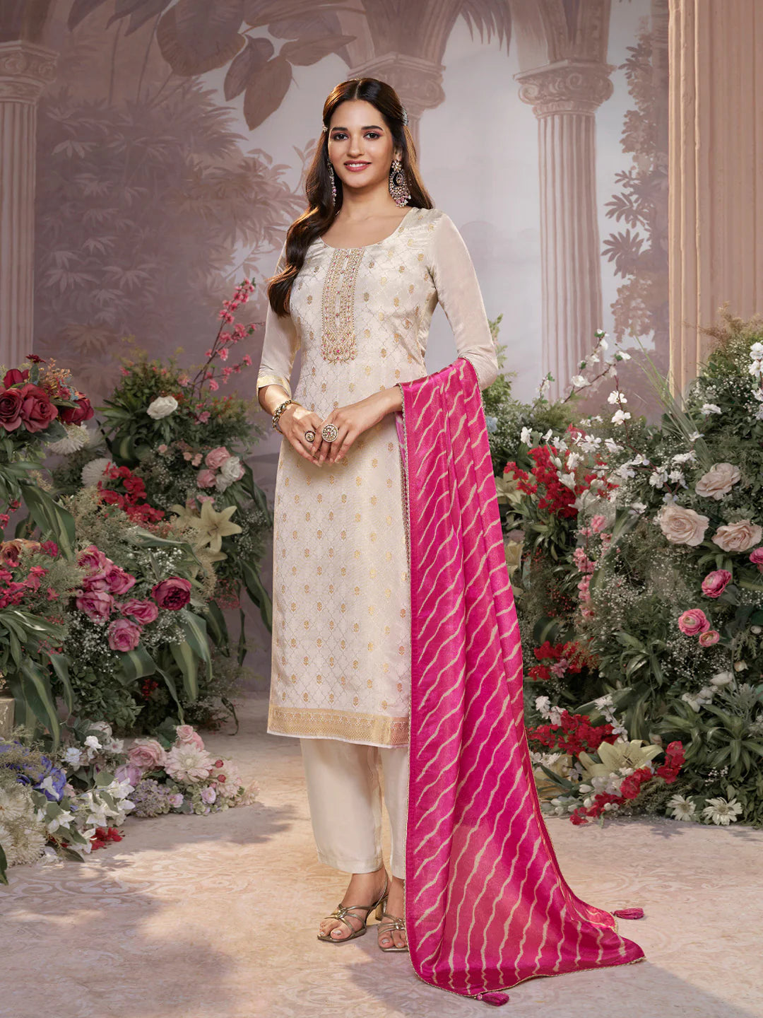 Nilam Kamiz &amp; Pant - Roop Darshan