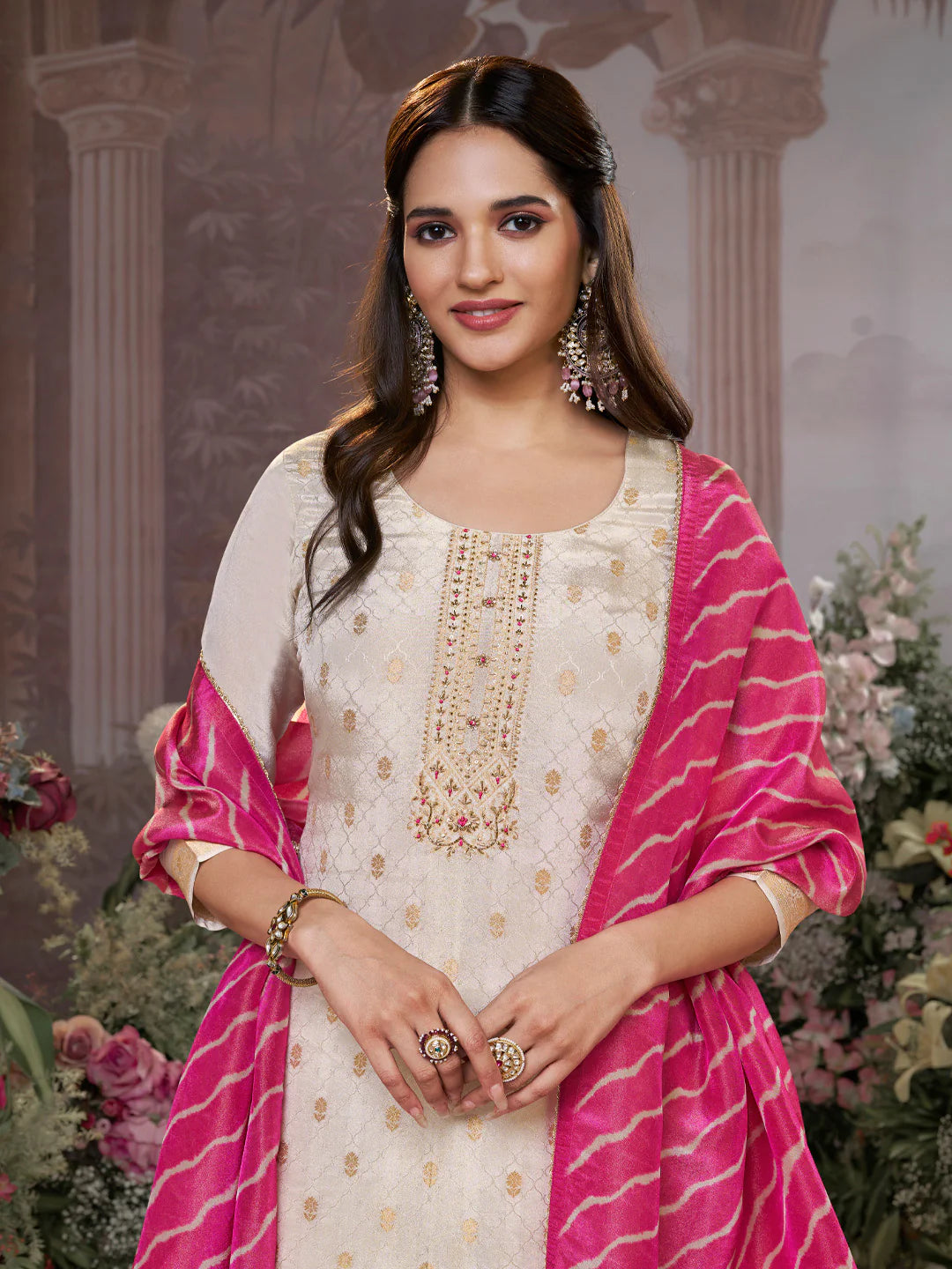 Nilam Kamiz &amp; Pant - Roop Darshan