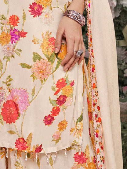 Rehana Palazzo Suit - Roop Darshan