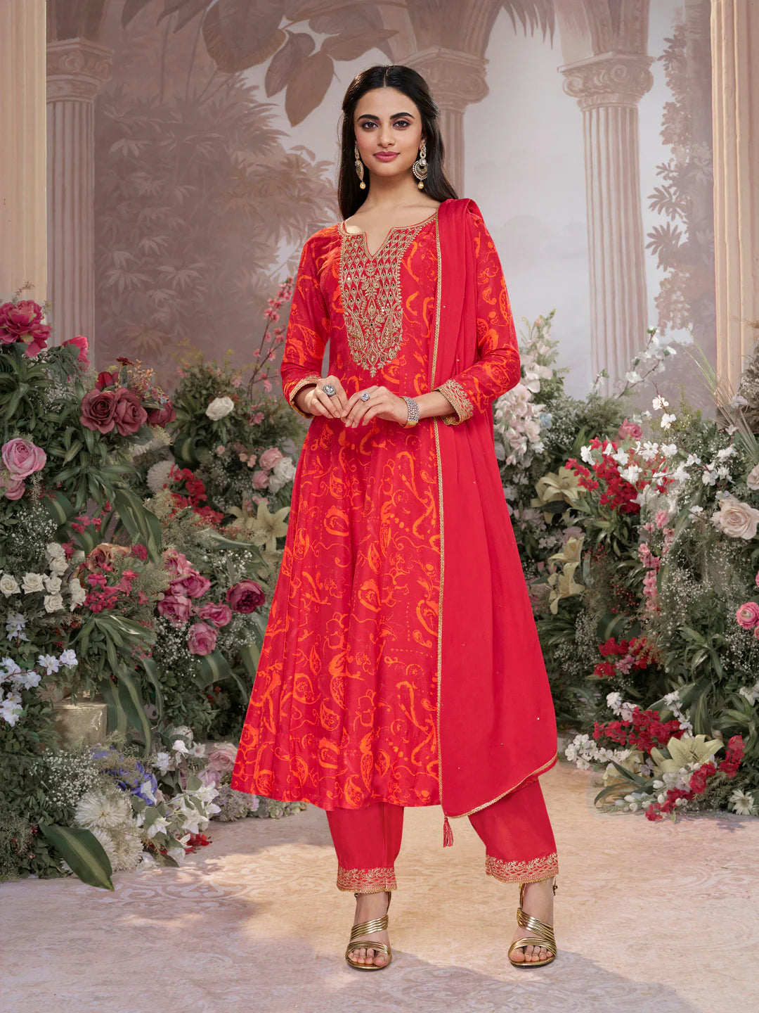 Sakshi Flair Suit - Roop Darshan