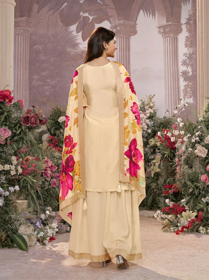 Tishka Palazzo Suit - Roop Darshan