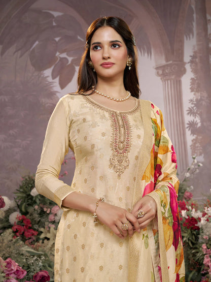 Tishka Palazzo Suit - Roop Darshan