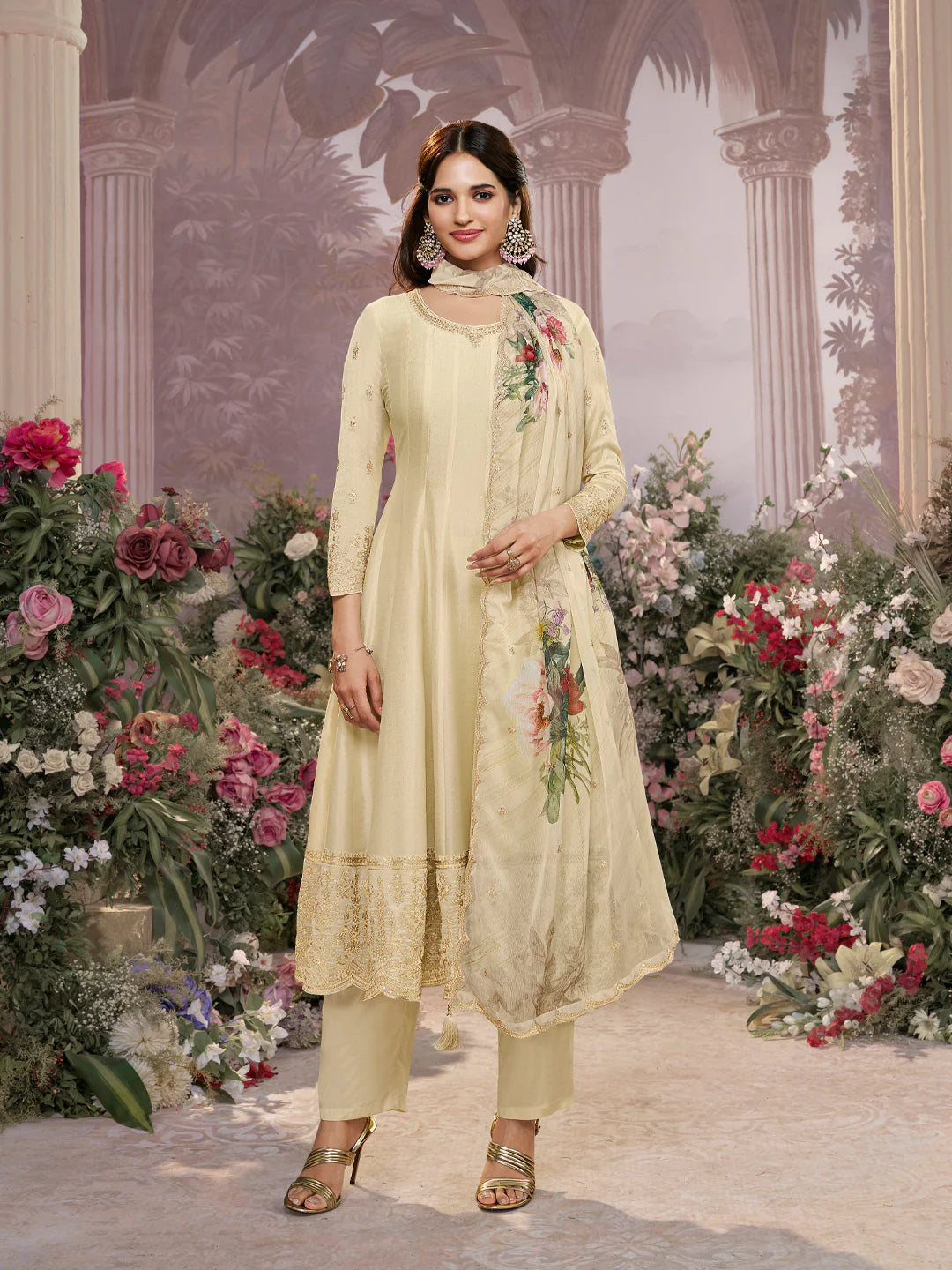 Tanisha Flair Suit - Roop Darshan