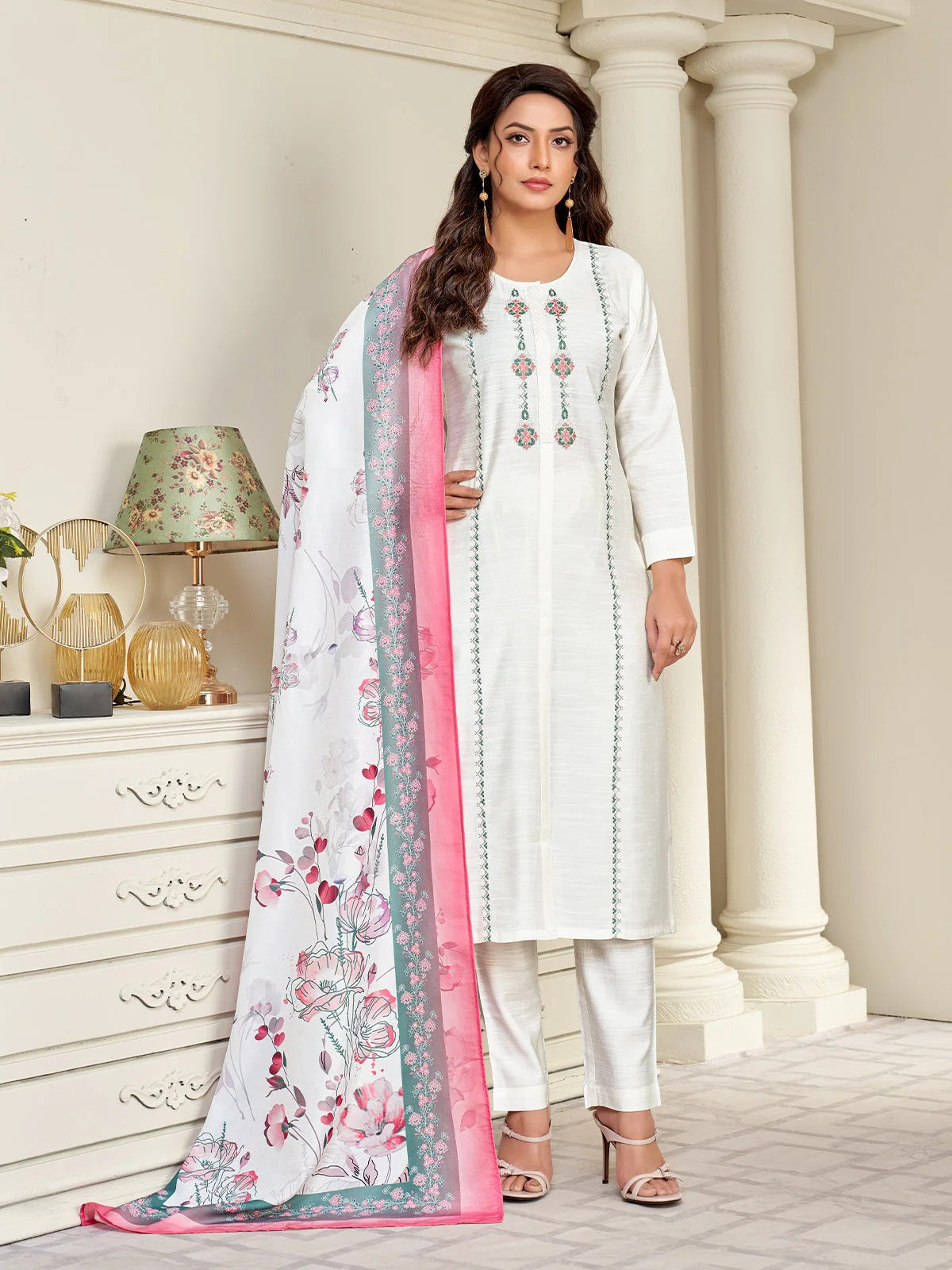 Varni Kamiz &amp; Pant - Roop Darshan