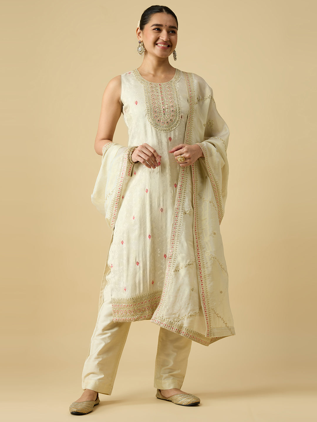 Noor Silk Kamiz &amp; Pant