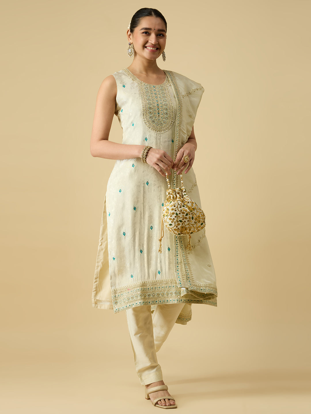 Noor Silk Kamiz &amp; Pant