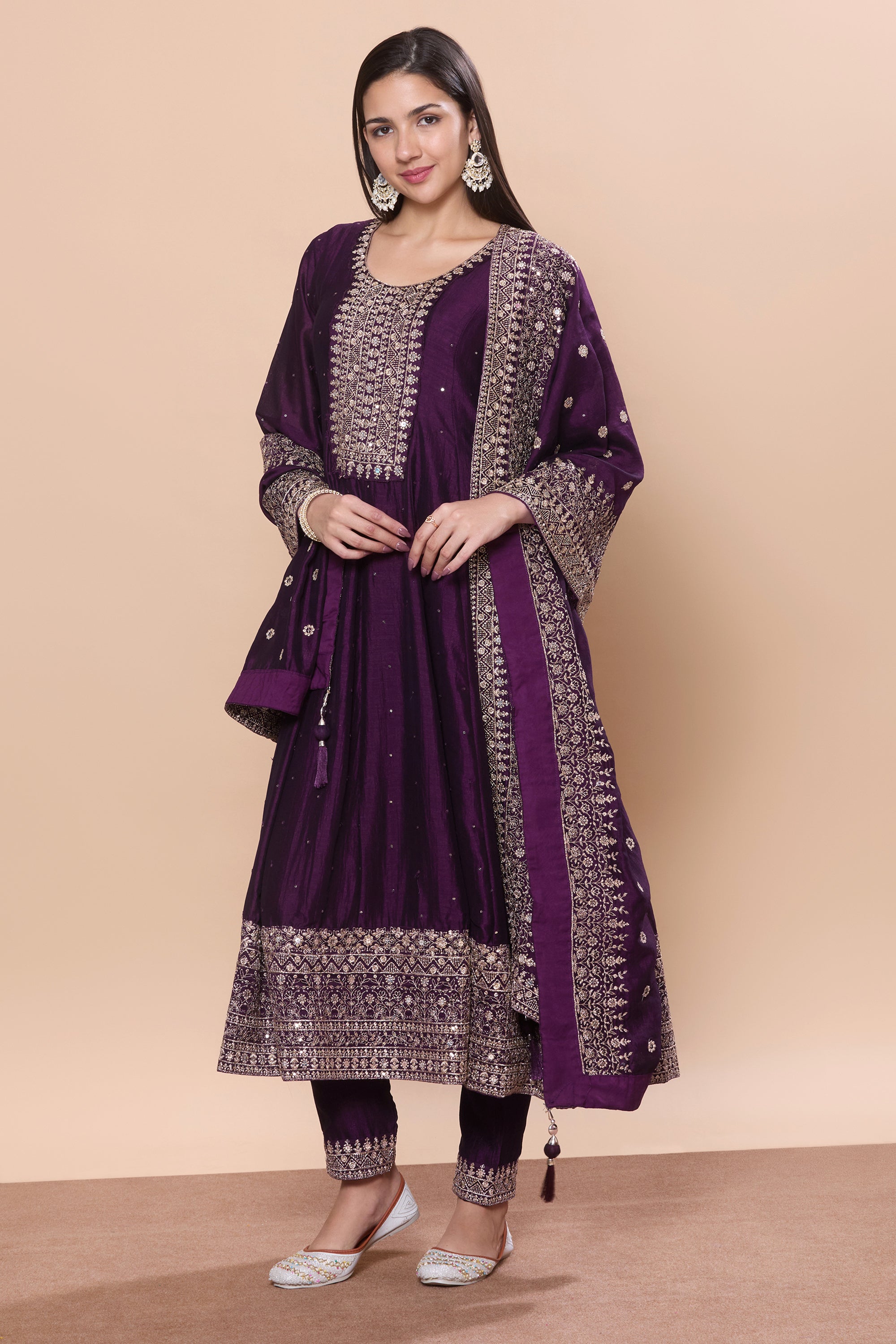 Mahira Flair Kamiz &amp; Pant - Roop Darshan