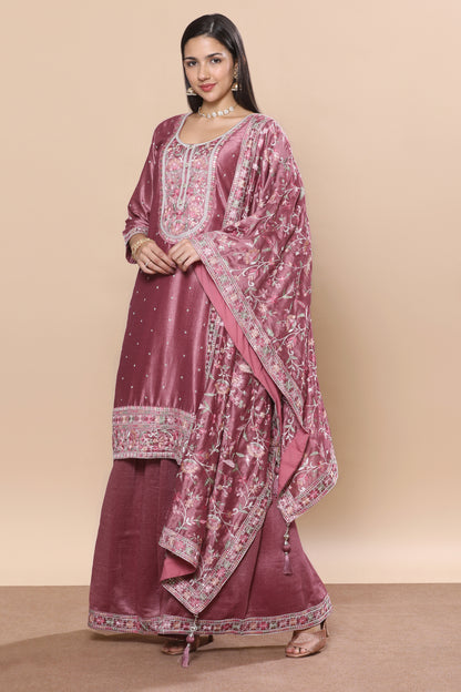 Deepali Palazzo Suit - Roop Darshan