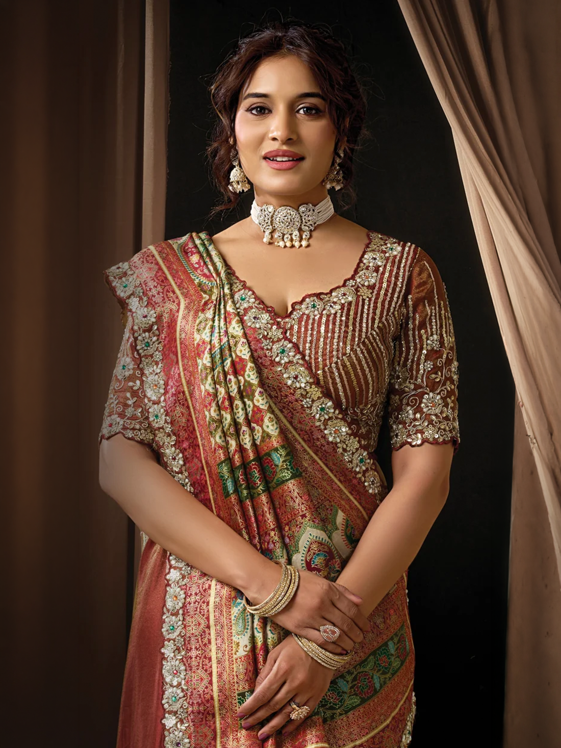 Rupal Silk Saree