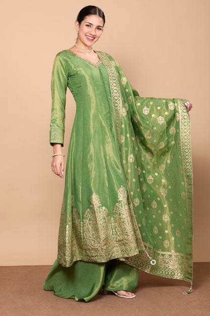 Falguni Flair Palazzo Suit - Roop Darshan