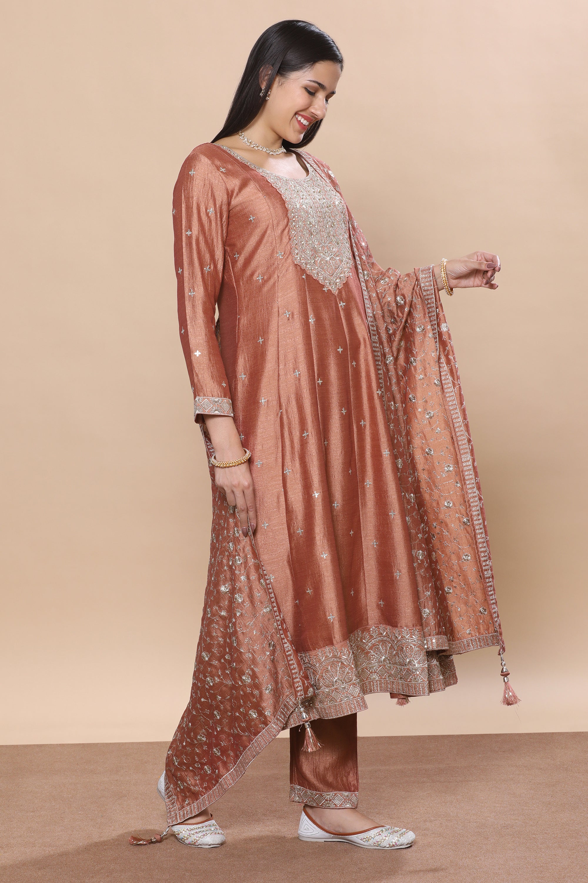 Priyali Flair Kamiz &amp; Pant - Roop Darshan