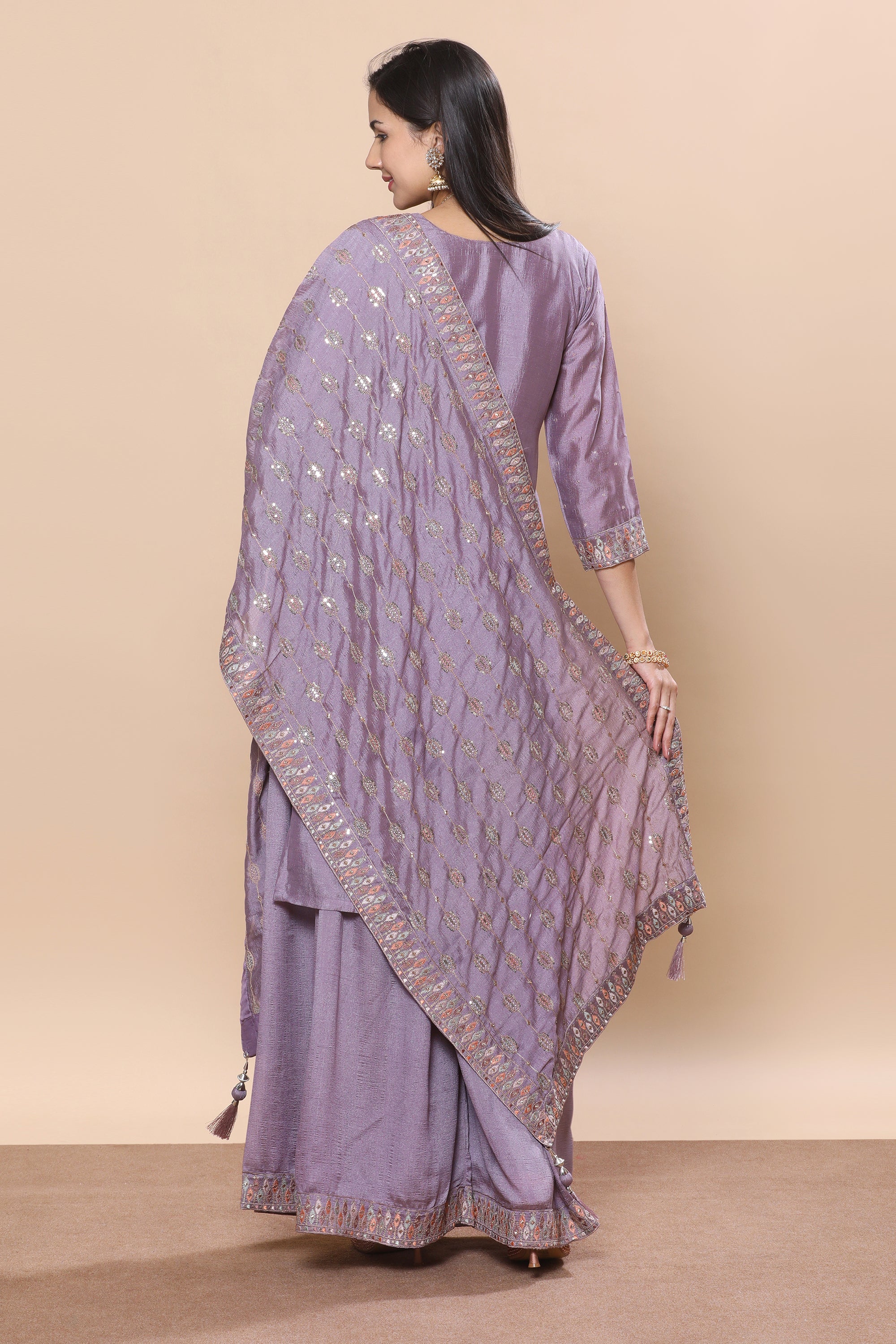 Bindiya Palazzo Suit - Roop Darshan