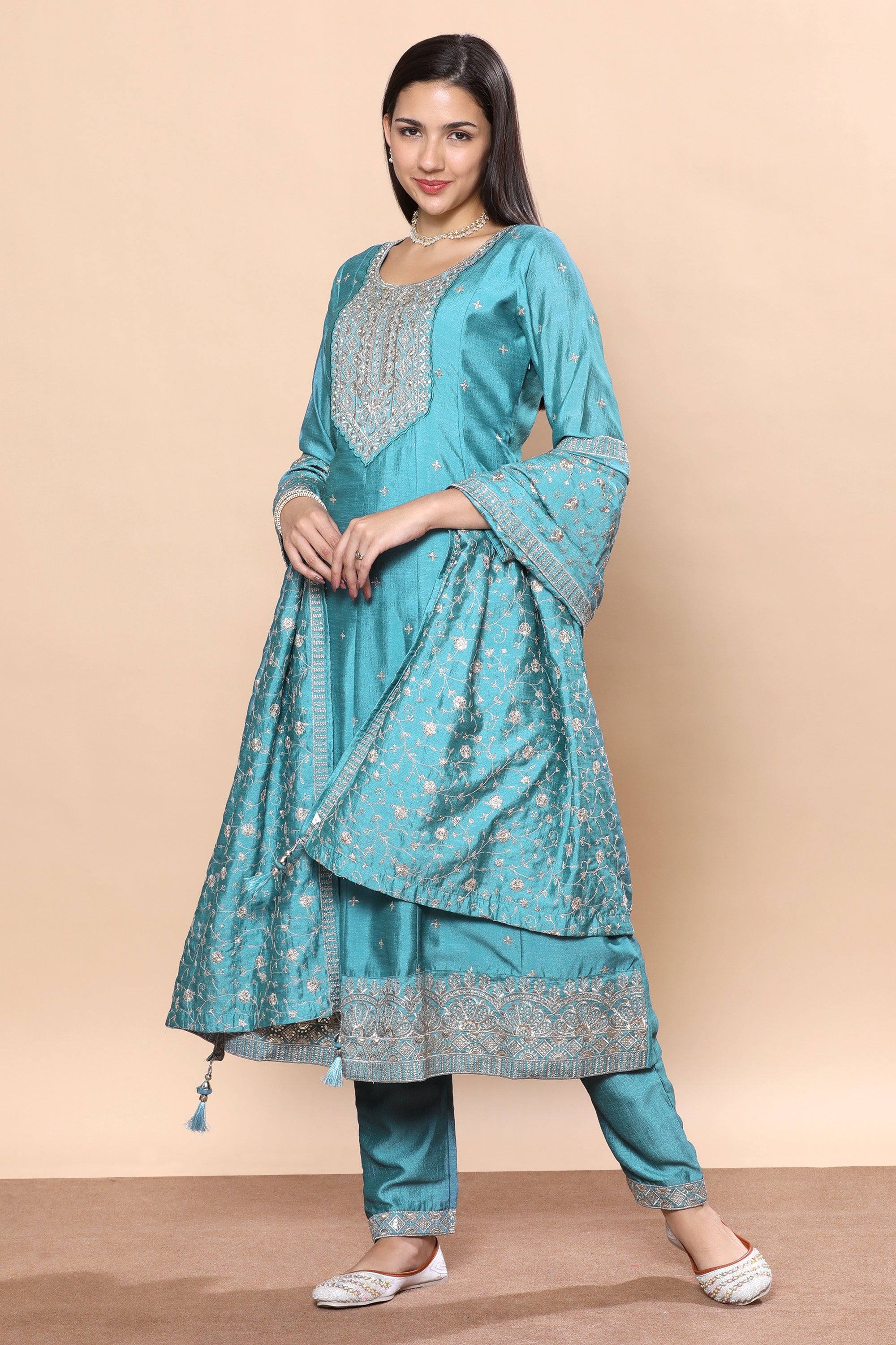 Priyali Flair Kamiz &amp; Pant - Roop Darshan