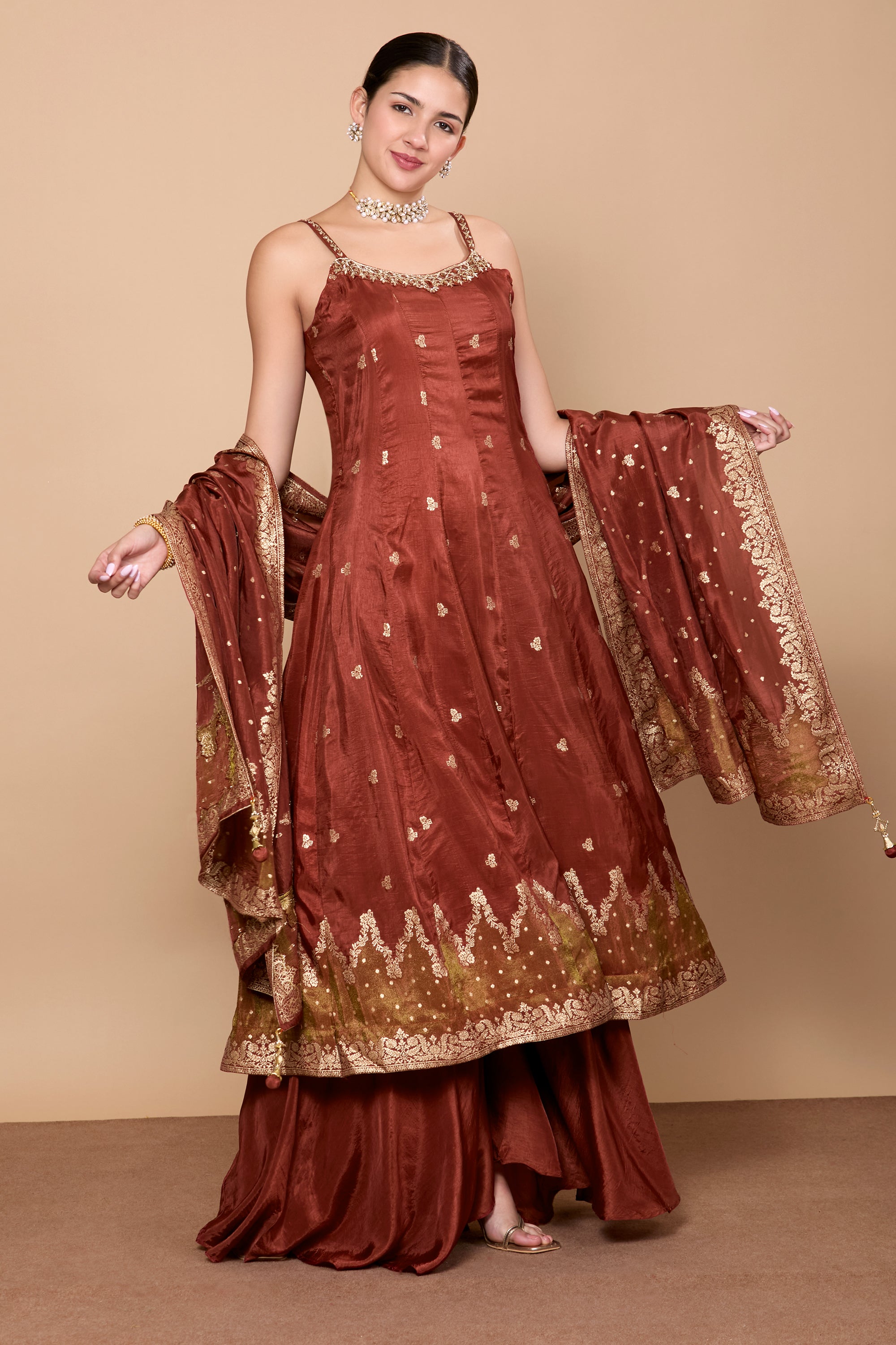 Fara Palazzo Suit - Roop Darshan