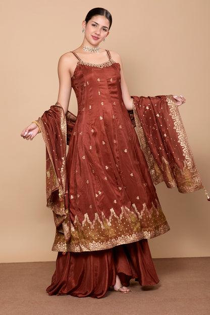 Fara Palazzo Suit - Roop Darshan