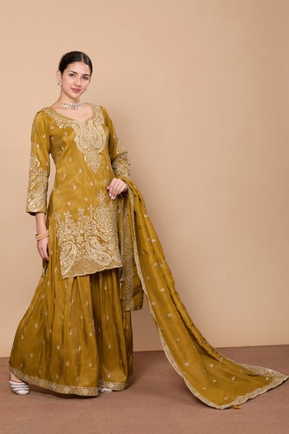 Aditi Palazzo Suit - Roop Darshan