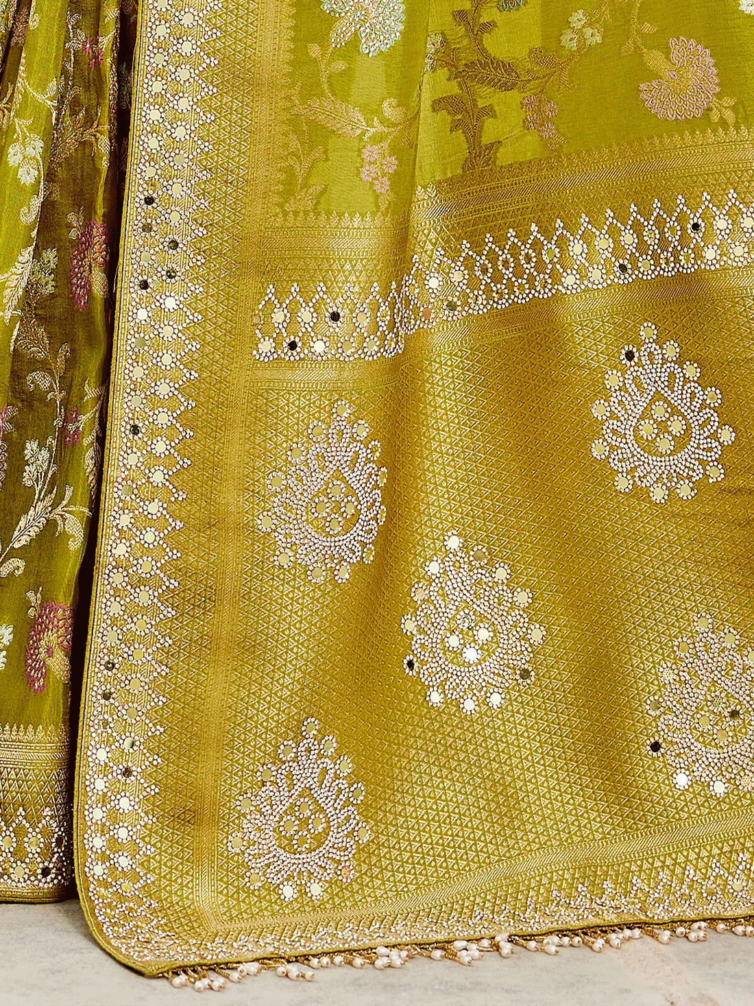Amoli Silk Choli Saree