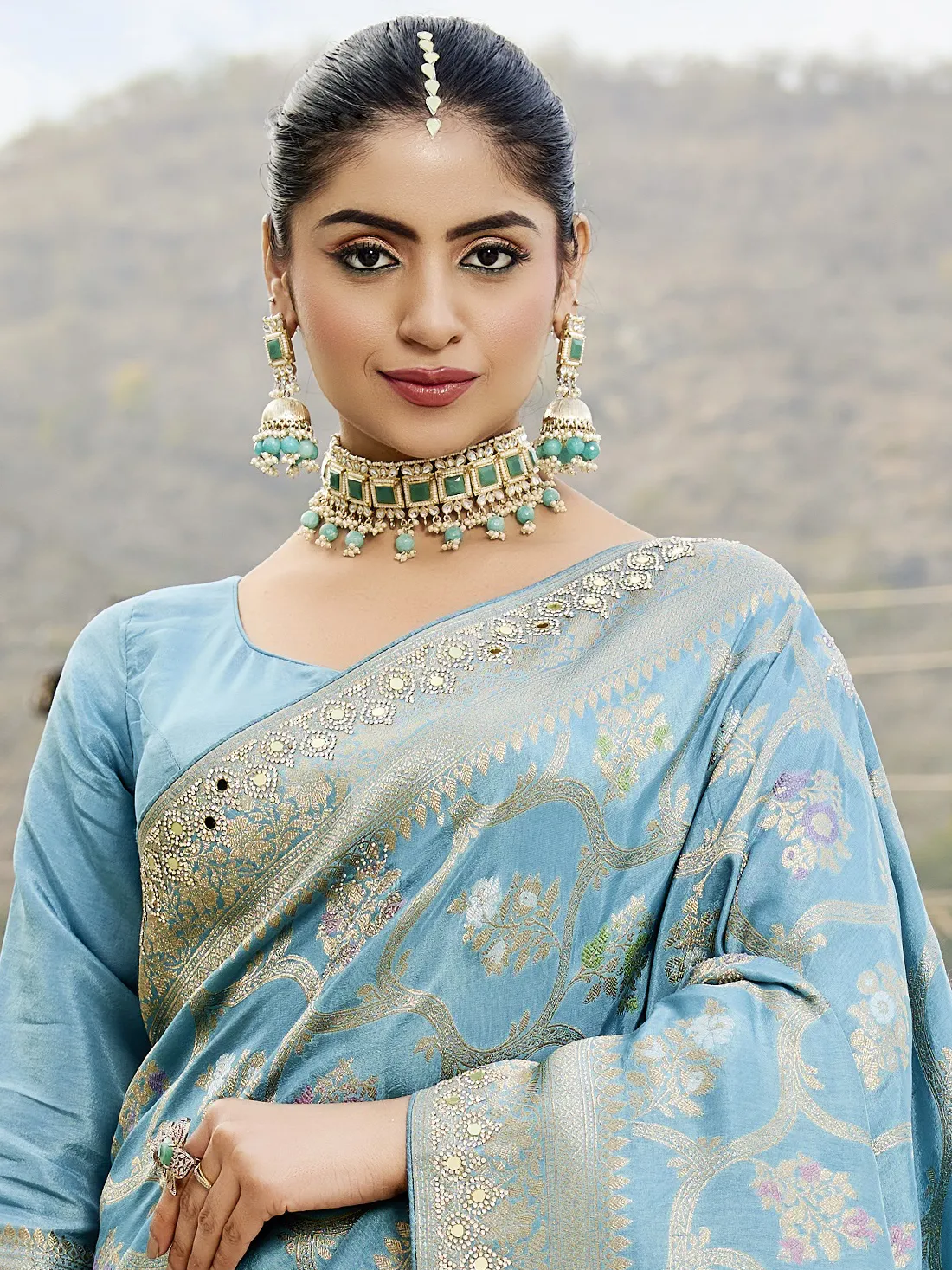 Pavitra Banarasi Choli Saree
