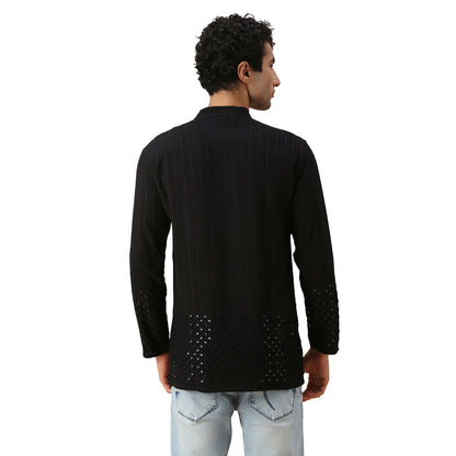 Amol Chikankari Short Kurta