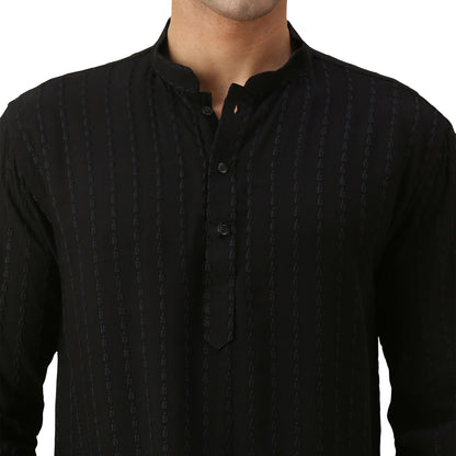 Amol Chikankari Short Kurta