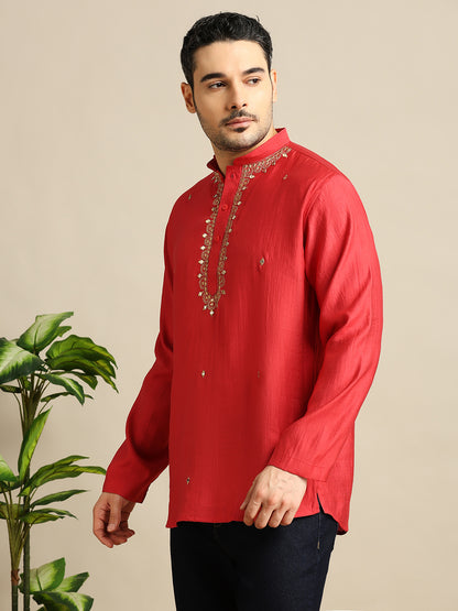 Drishya Silk Short Kurti