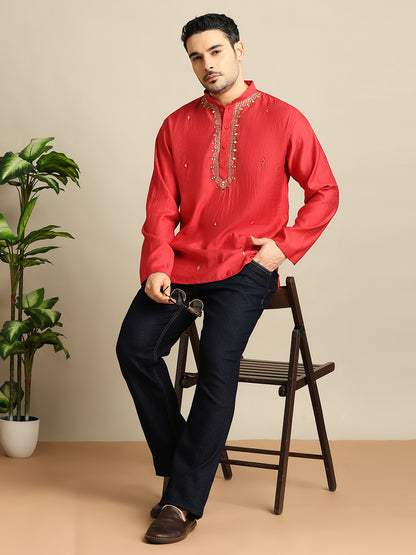 Drishya Silk Short Kurti