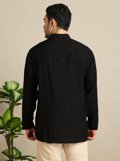 Silk Embroidery Short Kurti