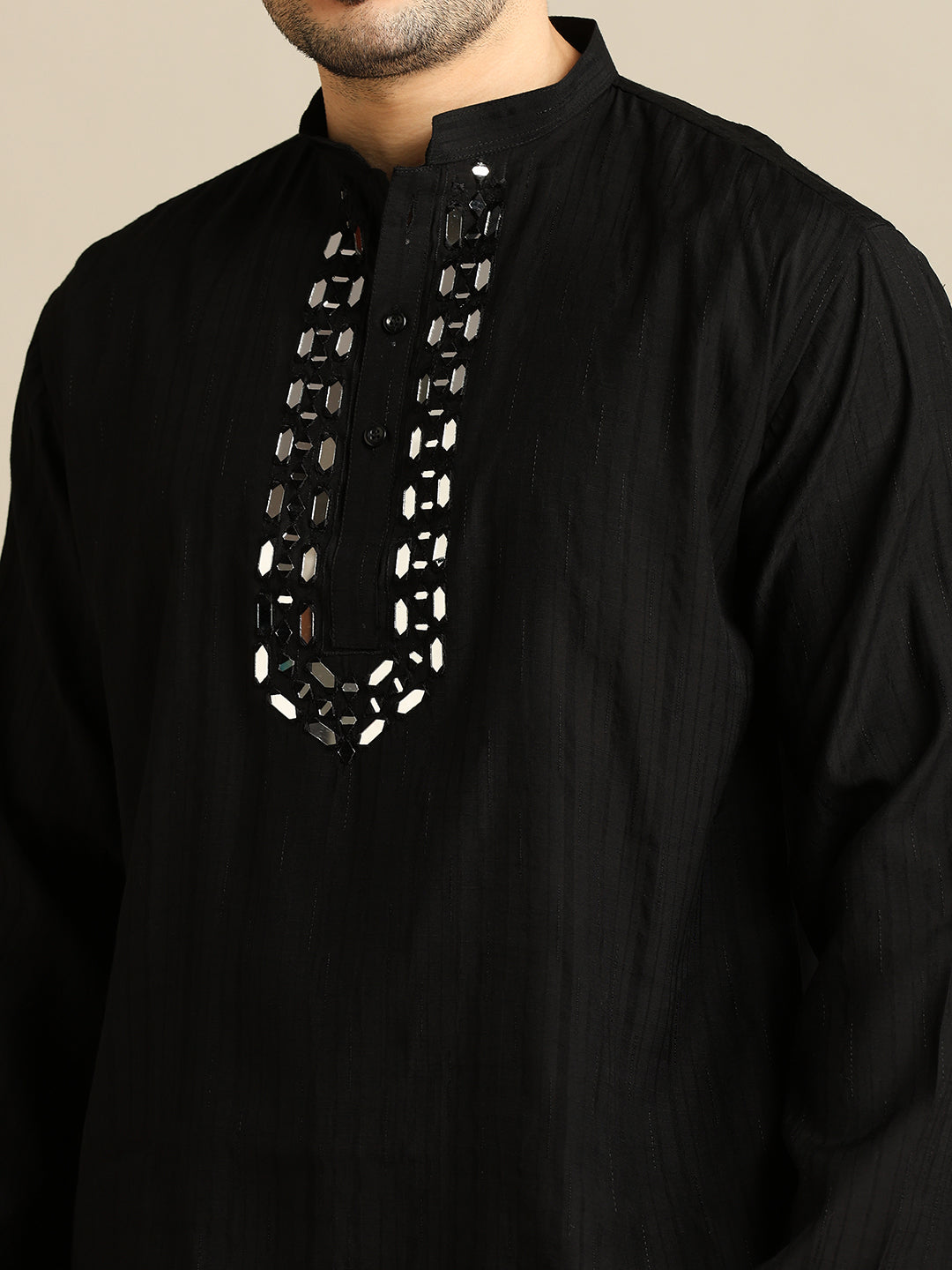 Silk Embroidery Short Kurti