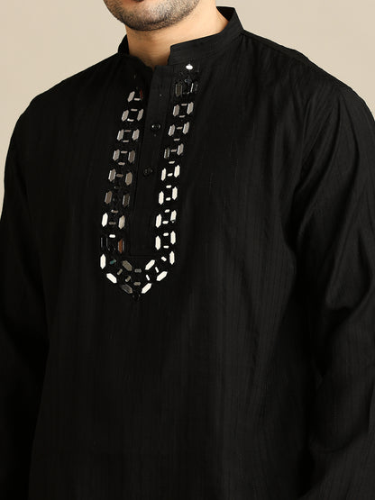 Silk Embroidery Short Kurti