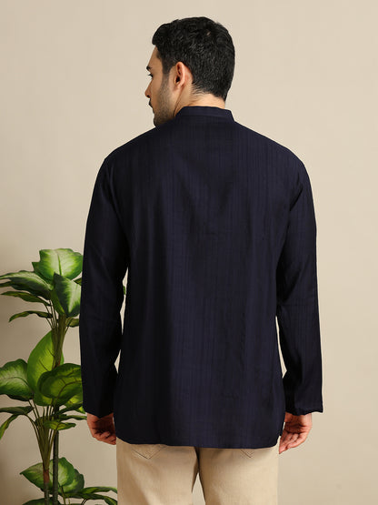 Silk Embroidery Short Kurti