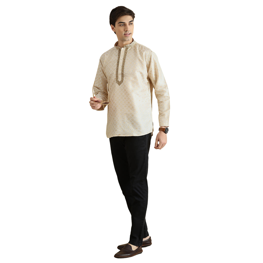 Megh Silk Short Kurti